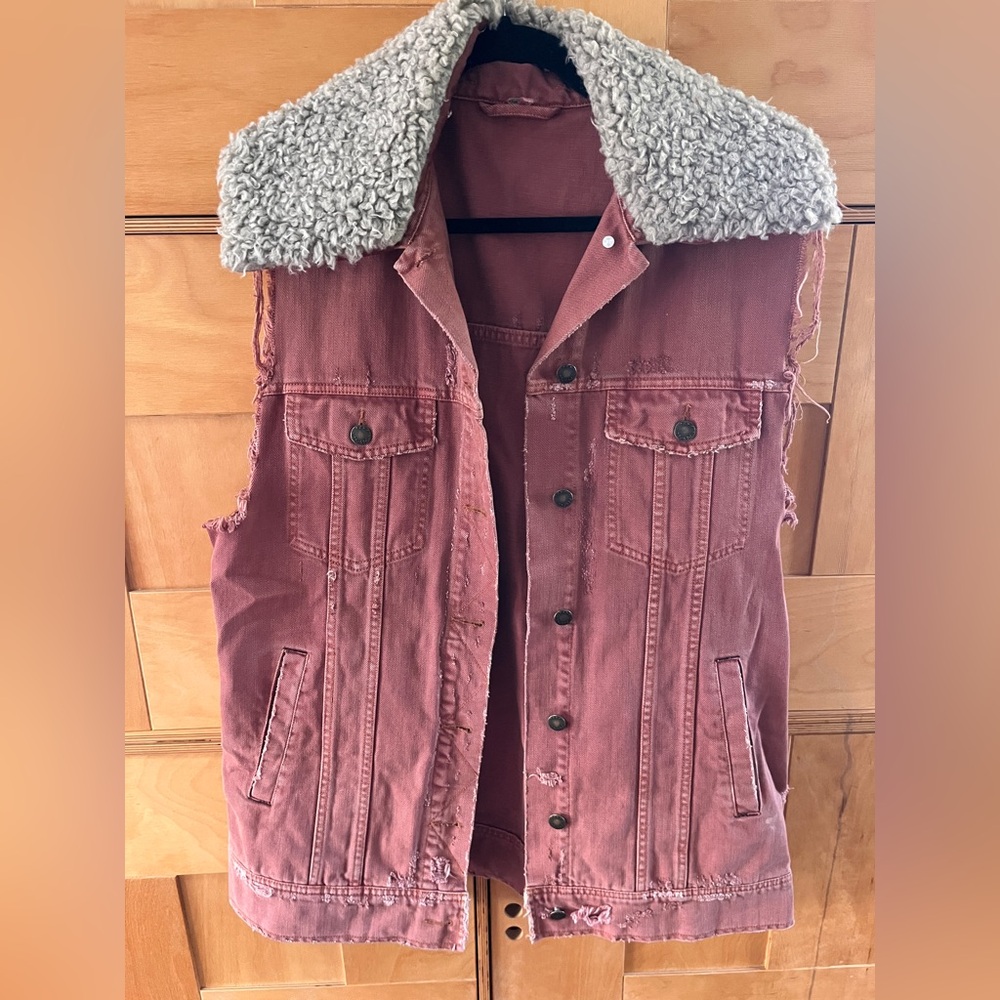 Free People Jean Vest